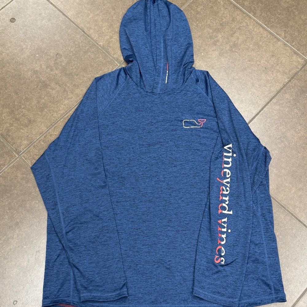 Vineyard Vines Mens Lightweight Performance Hoodie - 2XL